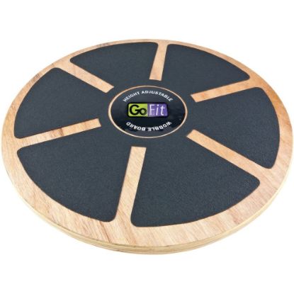 Picture of GoFit Ultimate 15 Inch Adjustable Round Wood Balance Board