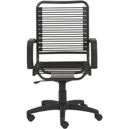 Picture of Eurostyle Bradley Bungie High-Back Commercial Office Chair, Black/Graphite