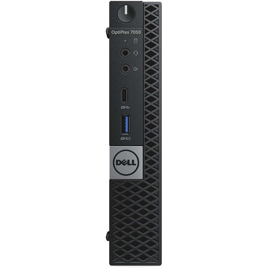 Picture of Dell Optiplex 7050-MICRO Refurbished Desktop PC, Intel Core i5, 16GB Memory, 256GB Solid State Drive, Windows 10 Pro