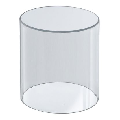 Picture of Azar Displays Acrylic Cylinder Riser Container, Medium Size, 10in x 8in, Clear