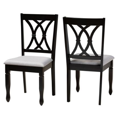 Picture of Baxton Studio 10528 Dining Chairs, Gray, Set Of 2 Chairs