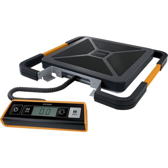 Picture of DYMO 400 lb Digital USB Shipping Scale, with Remote Display, Orange