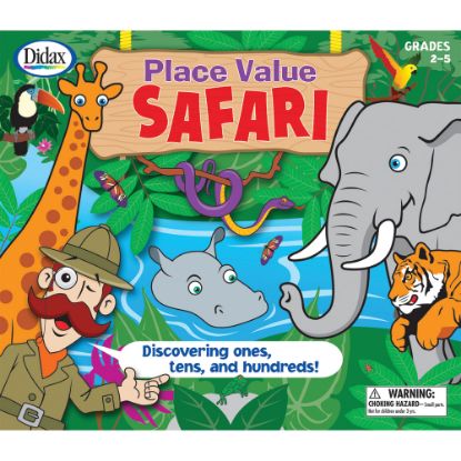 Picture of Didax Place Value Safari Game, Grades 2 To 5