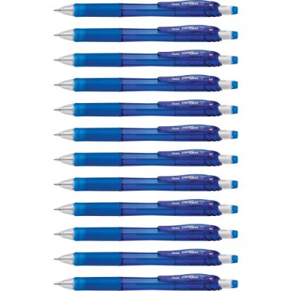 Picture of Pentel EnerGizeX Mechanical Pencil, #2 Lead, Fine Point, 0.5 mm, Transparent Blue Barrel