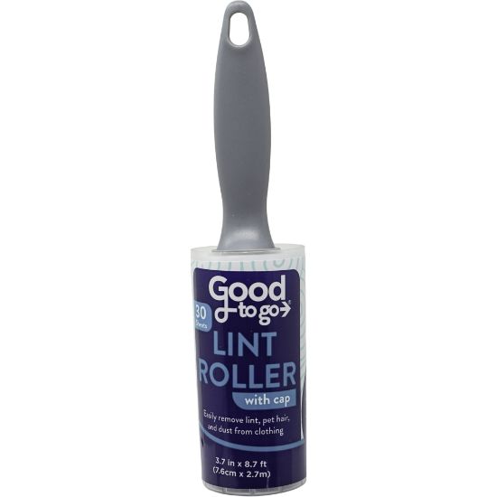 Picture of Handy Solutions Good To Go Travel Mini Lint Rollers With Caps, 30 Sheets, Pack Of 144 Rollers