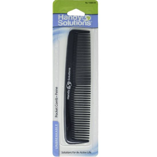 Picture of Handy Solutions Pocket Combs, 6-1/2in, Black, Pack Of 288 Combs