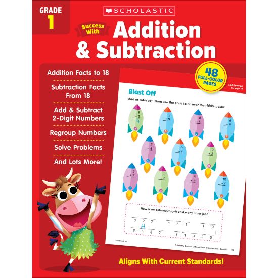 Picture of Scholastic Success With Addition & Subtraction, Grade 1