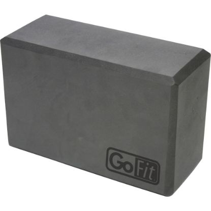 Picture of GoFit Yoga Block - Gray, Black