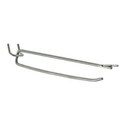 Picture of Azar Displays Galvanized Metal Flip Scan Hooks, 8in, Pack Of 50 Hooks