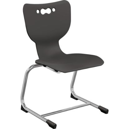 Picture of MooreCo Hierarchy No Arms Cantilever Chair, Black