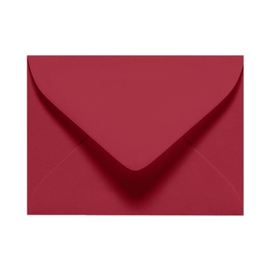 Picture of LUX Mini Envelopes, #17, Gummed Seal, Garnet Red, Pack Of 500