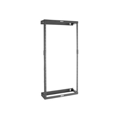 Picture of Tripp Lite 8U 12U 22U 2 Post Open Frame Rack Server Cabinet Expandable - Rack open frame - 2-post - black - 19in