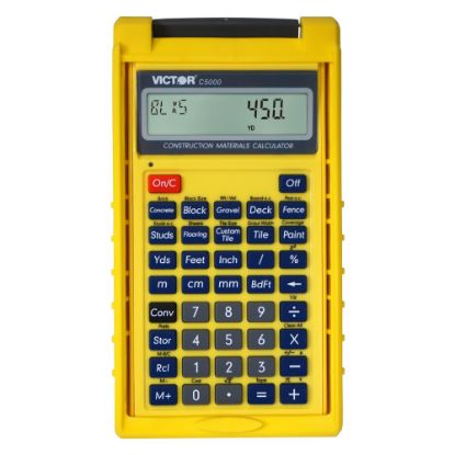 Picture of Victor C5000 Construction Materials Calculator With Protective Case