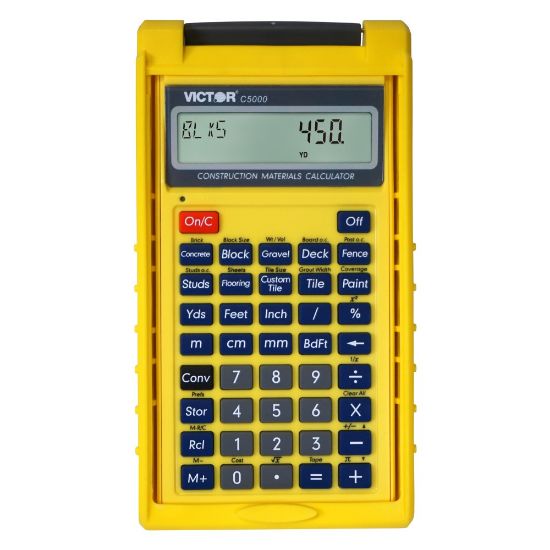 Picture of Victor C5000 Construction Materials Calculator With Protective Case