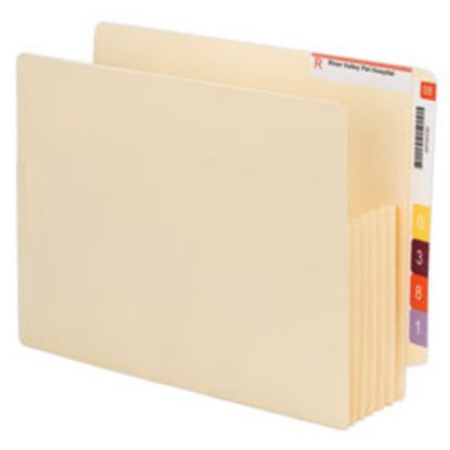 Picture of Smead End-Tab Convertible File Pockets, 3 1/2in Expansion, Letter Size, Manila, Pack Of 10