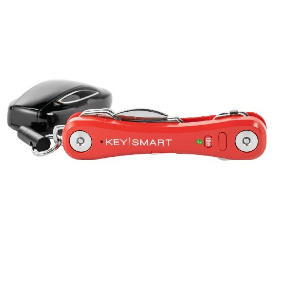 Picture of KeySmart Pro Smart Key Holder, Red