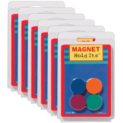 Picture of Dowling Magnets Ceramic Disc Magnets, 1in, 8 Per Pack, 6 Packs