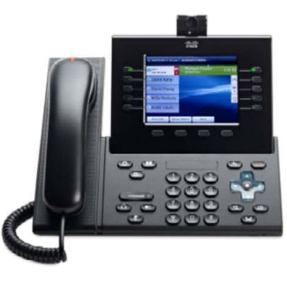 Picture of Cisco CP-89/9900-HS-C= Spare Standard Handset for IP Phone - Corded - Charcoal