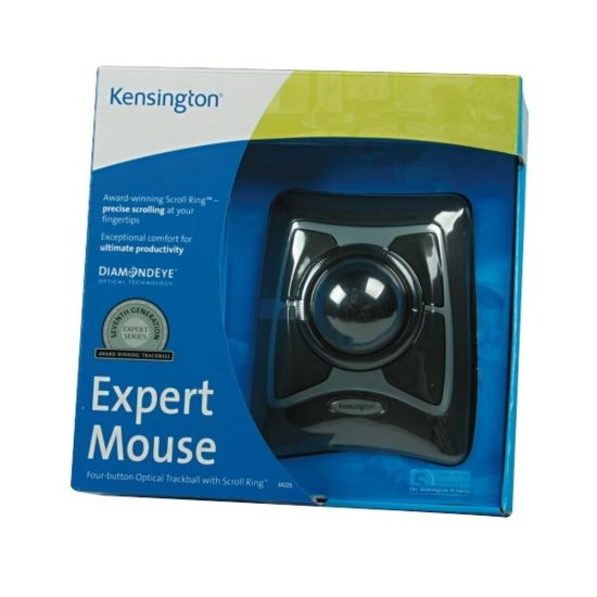 Picture of Kensington Expert Mouse Wired Trackball, Black/Gray