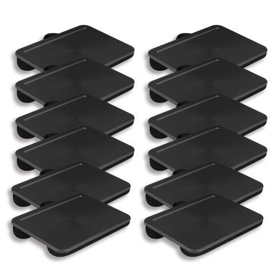 Picture of LapGear Compact Lap Desks, Black, Pack of 12 Desks