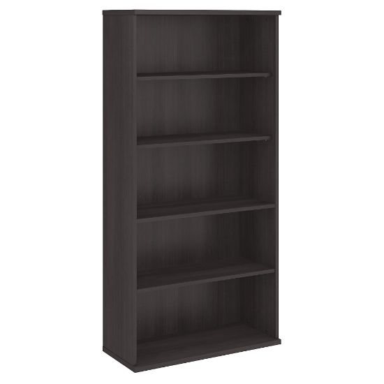 Picture of Bush Business Furniture Studio C 73inH 5-Shelf Bookcase, Storm Gray, Standard Delivery