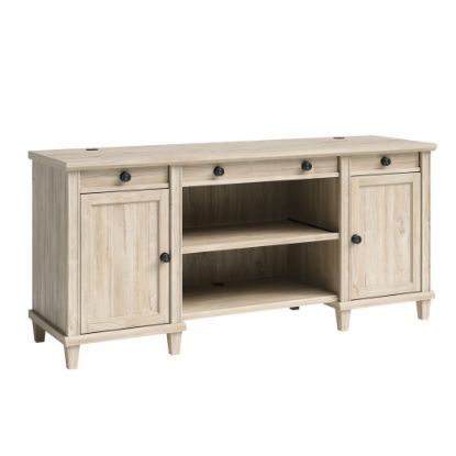 Picture of Sauder Hammond 66inW Computer Credenza, Chalk Oak