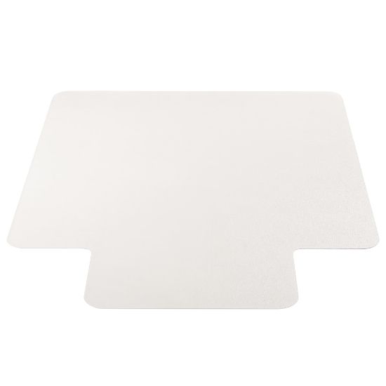 Picture of Deflecto SuperMat+ Vinyl Non-Studded Anti-Microbial Chair Mat For Hard Floors, 36in x 48in, Clear