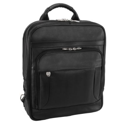 Picture of McKleinUSA Wicker Park Detachable-Wheeled 3-Way Backpack With 15.6in Laptop Pocket, Black