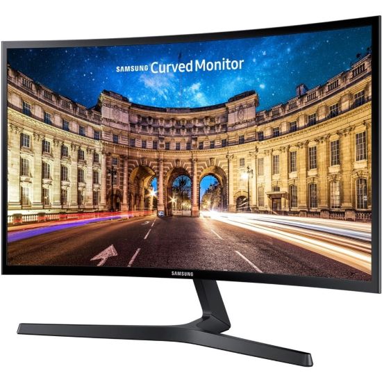 Picture of Samsung C24F396FH 24in Full HD Curved Screen LED LCD Monitor, HDMI