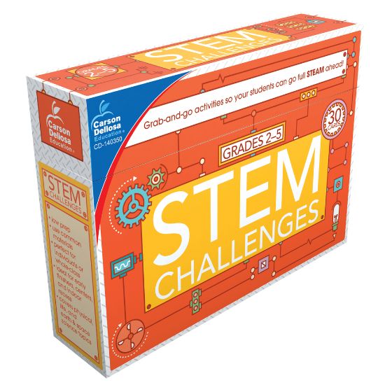 Picture of Carson-Dellosa STEM Challenges Learning Cards, Grades 2-5