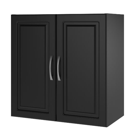 Picture of Ameriwood Home Kendall 24in Wall Cabinet, 1 Adjustable Shelf, Black