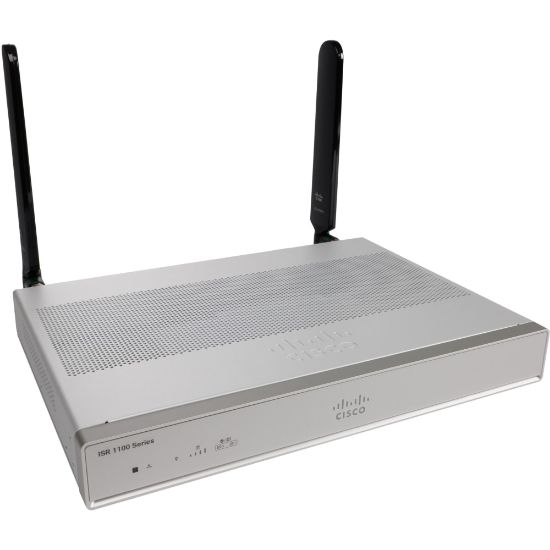 Picture of Cisco C1111-8PWB Wi-Fi 5 IEEE 802.11ac Ethernet Wireless Router - 5 GHz UNII Band - 108.38 MB/s Wireless Speed - 8 x Network Port - 2 x Broadband Port - USB - PoE Ports - Gigabit Ethernet - VPN Supported - Rack-mountable, Desktop