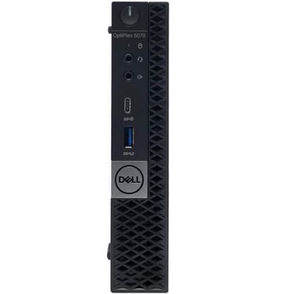 Picture of Dell Optiplex 5070 Micro Refurbished Desktop PC, Intel i5, 16GB Memory, 256GB Solid State Drive, Windows 10 Pro