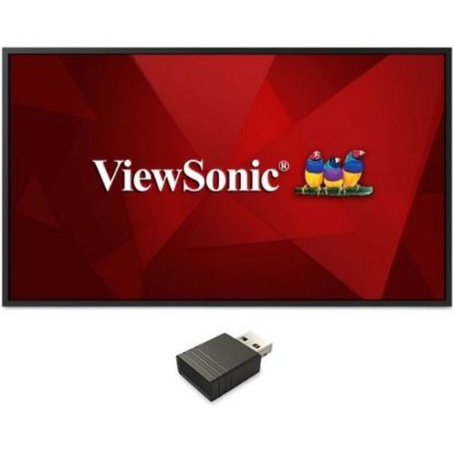 Picture of ViewSonic Commercial Display CDE5520-W1 - 4K 24/7 Operation, Integrated Software and WiFi Adapter - 350 cd/m2 - 55in - Commercial Display CDE5520-W1 - 4K 24/7 Operation, Integrated Software and WiFi Adapter - 350 cd/m2 - 55in