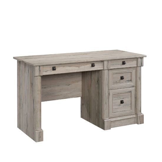 Picture of Sauder Palladia 54inW Computer Desk, 54inW, Split Oak