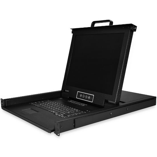 Picture of StarTech.com Rackmount KVM Console - 16 Port with 17-inch LCD Monitor - VGA KVM - Cables and Mounting Hardware Included