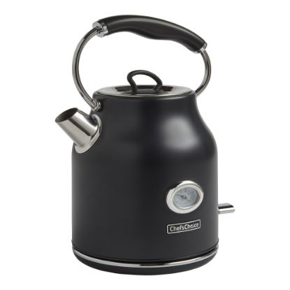 Picture of Edgecraft Chefs Choice Electric Kettle, 1.7-Liter, Silver