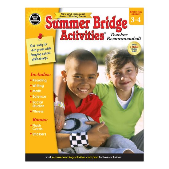 Picture of Carson-Dellosa Summer Bridge Activities Workbook, 2nd Edition,  Grades 3-4