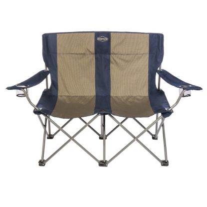 Picture of Kamp-Rite Double Folding Chair, Tan/Blue