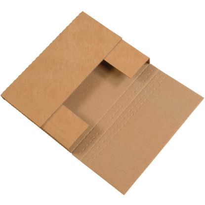 Picture of Partners Brand Easy Fold Mailers, 9 1/2in x 6 1/2in x 2in, Kraft, Pack Of 50