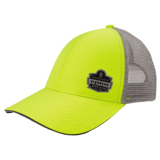 Picture of Ergodyne GloWear 8933 HiVis Snapback Hat, Lime