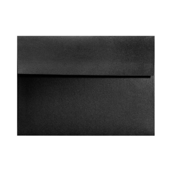 Picture of LUX Invitation Envelopes, A6, Gummed Seal, Black Satin, Pack Of 500