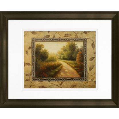 Picture of Timeless Frames Marren Espresso-Framed Landscape Artwork, 11in x 14in, New Country Road