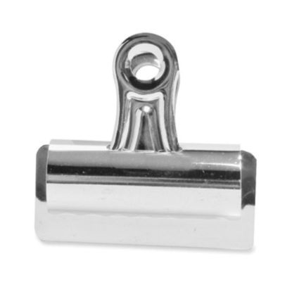 Picture of Elmers Grip Steel Bulldog Clips, 1in Size, Silver, Box Of 12