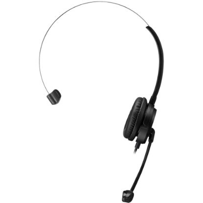 Picture of Adesso USB Single-Sided Headset With Adjustable Microphone, Black