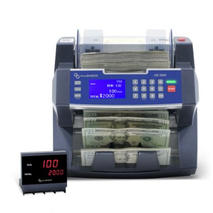 Picture of AccuBanker AB5800 Banknote Counter, 10inH x 10-7/16inW x 9-5/8inD