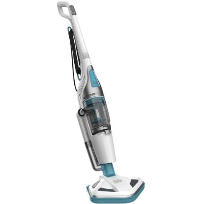 Picture of Black+Decker Corded Vacuum + Steam Mop, White