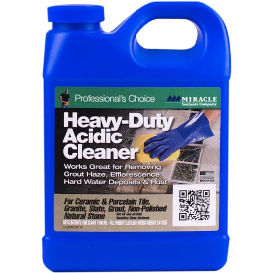 Picture of Miracle Sealants Heavy-Duty Acidic Cleaner, 1 Quart, Case Of 6 Bottles