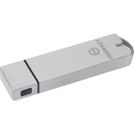 Picture of IronKey Basic S1000 Encrypted Flash Drive - 64 GB - USB 3.0 - 256-bit AES - 5 Year Warranty