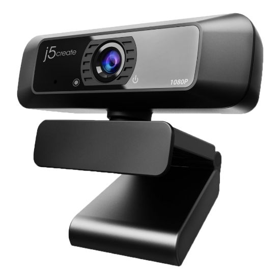 Picture of j5create USB HD Webcam with 360 deg. Rotation and 1080P, JVCU100